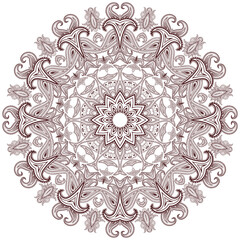 Modern design round texture.
