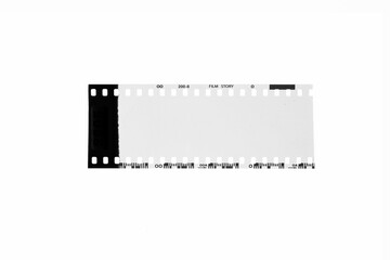 (35 mm.) film frame.With white space.film camera.
