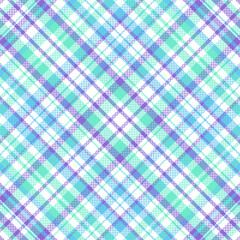 Tartan plaid pattern with texture and retro color.
