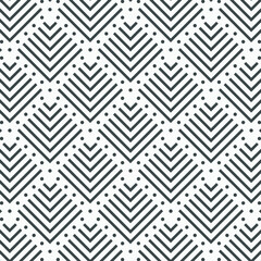 Geometric vector pattern, striped line on chevron and dotted line frame, Pattern is clean for fabric, wallpaper, printing. Pattern is on swatches panel