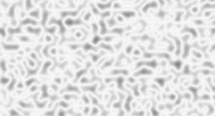 Abstract halftone background with disorted dots. Halftone texture. Dot pop art black and white pattern.