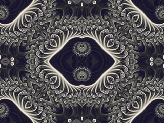 Beautiful color seamless background of fractals.