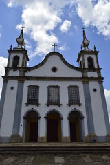 Fototapeta na wymiar Igreja matriz de Catas Altas