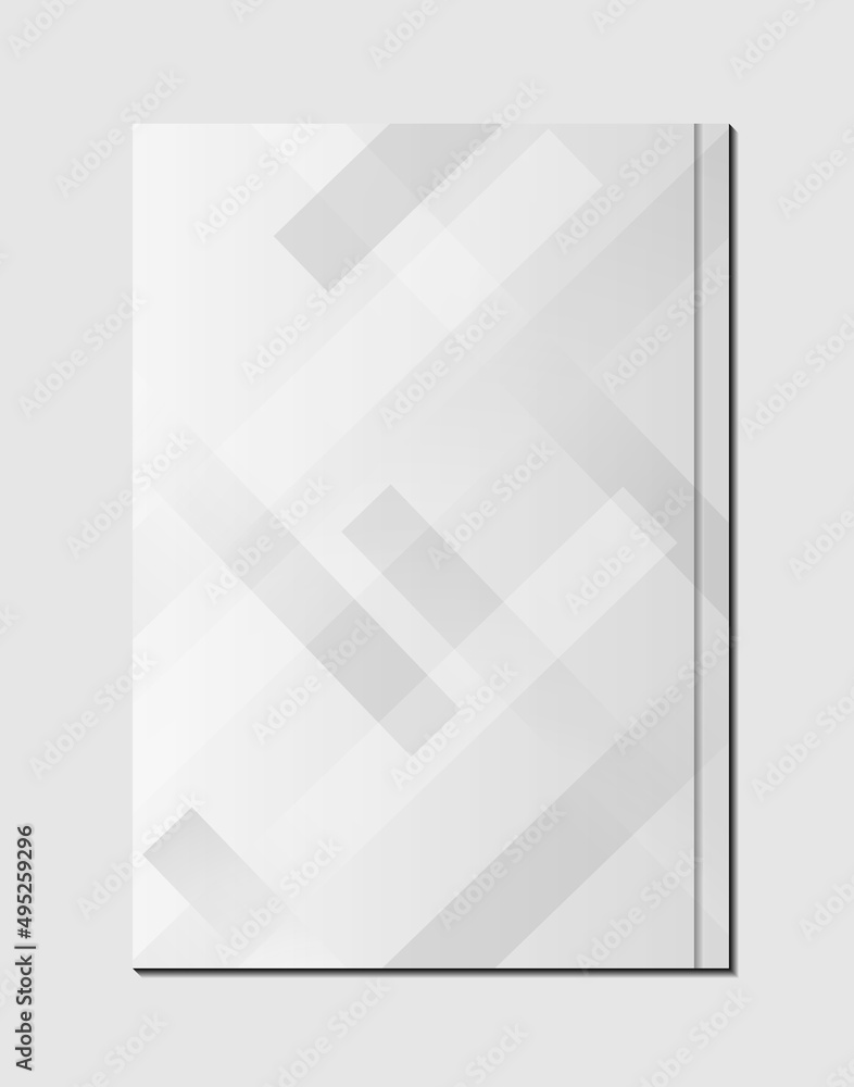 Poster geometric shape background template design with abstract patterns