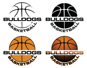Bulldogs Basketball Team Design is a sports team design which includes a basketball graphic and text and is perfect for your school or team. Great for Bulldogs t-shirts, mugs and promotions.