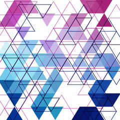 abstract vector background. color triangles illustration. eps 10