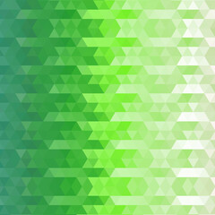 Fototapeta na wymiar light green triangles background. abstract vector illustration. eps 10