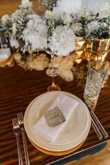 cutlery decorated table place party celebration wedding