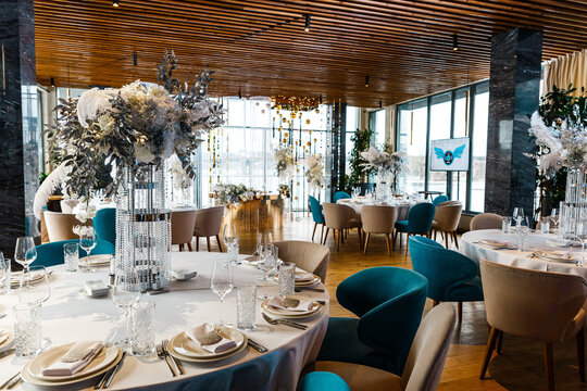interior design table decoration restaurant festive event