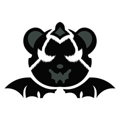 Panda bear icon vector design illsutration
