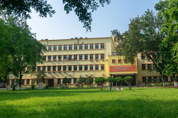 Howrah,West Bengal,India- 21st April 2019 : Main building of Indian Institute of Engineering...