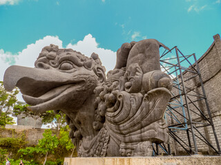 Garuda Wisnu Kencana (GWK) Statue Construction Bali