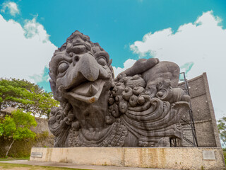 Garuda Wisnu Kencana (GWK) Statue Construction Bali