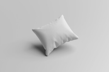 Square pillow mockup