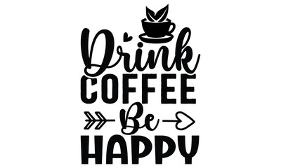 Coffee SVG T shirt Design Template