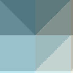 Fototapeta premium Abstract color Low-Polygones Generative Art background illustration