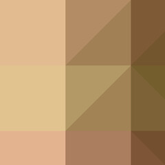 Fototapeta premium Abstract color Low-Polygones Generative Art background illustration