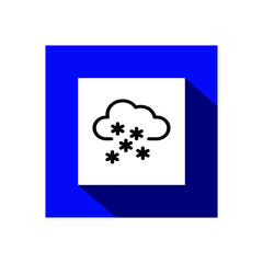 Intense  snow icon