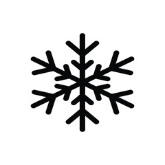 snowflake icon vector