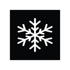 snowflake icon vector