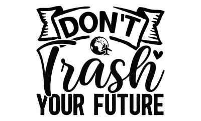 Earth Day SVG T shirt Design Template