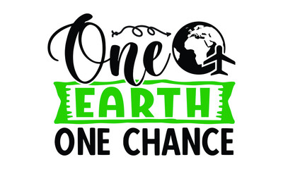 Earth Day SVG T shirt Design Template