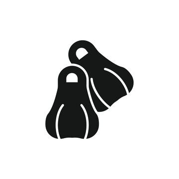 recommend clip art: Flippers icons  symbol vector elements for infographic web