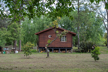 Cabaña en la isla