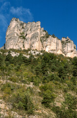 Fototapeta na wymiar Gorges de la Jonte, Parc naturel régional des Grands Causses, Lozère, 48
