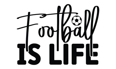 Football SVG T shirt Design Template