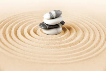 Papier peint photo Beige Zen japanese garden background  © daboost