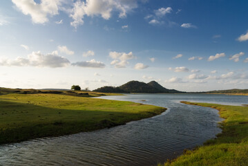 Magic hour at Giritale lake, Sri Lanka