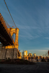 Brooklyn Bridge Under new park 