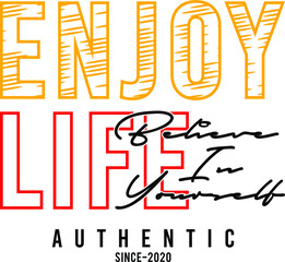 design typography vector for print t shirt