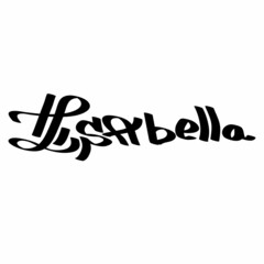 Isabella female name street art design. Graffiti tag Isabella. Vector art.