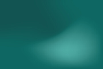 Green soft backdrop. Gradient mesh background. Simple abstract poster. Vector illustration