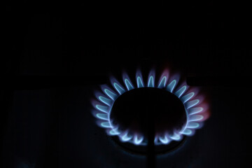 gas stove flame
