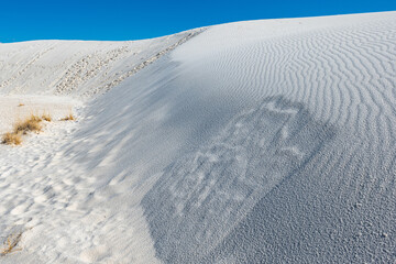 The dunes in White Sands National Park