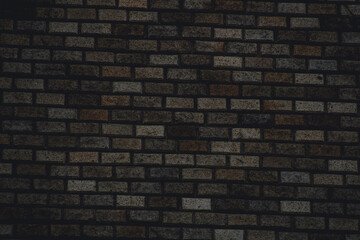 Fototapeta na wymiar dark brick texture