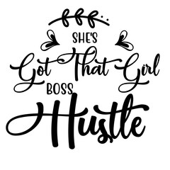 Hustle SVG design