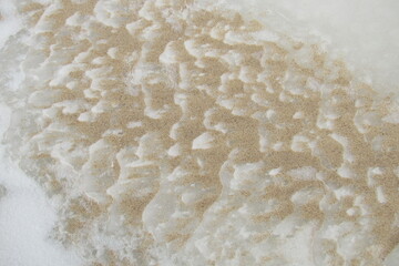 frozen Lake Michigan