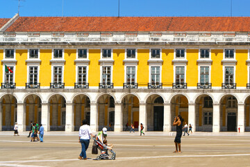Praça do Comercio, Terreiro do Paço, Lisbon, Portugal