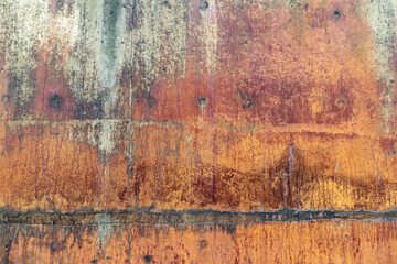 Rusty Stone Wall