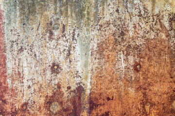 Rusty Stone Wall