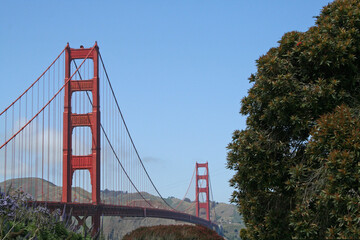 Naklejka premium The Golden Gate Bridge