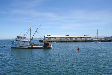 Fishing Boat in Monterey Bay