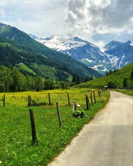 landscape in the mountains