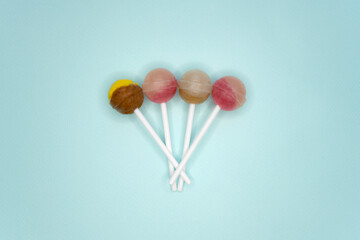 Delicious lollipops. Candy. Children's sweets