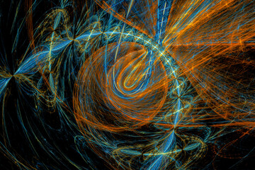 abstract fractal background. color fireworks. Abstract painting multicolor texture. motion holiday background. Modern multicolor futuristic dynamic pattern. Fractal artwork for creative graphic design