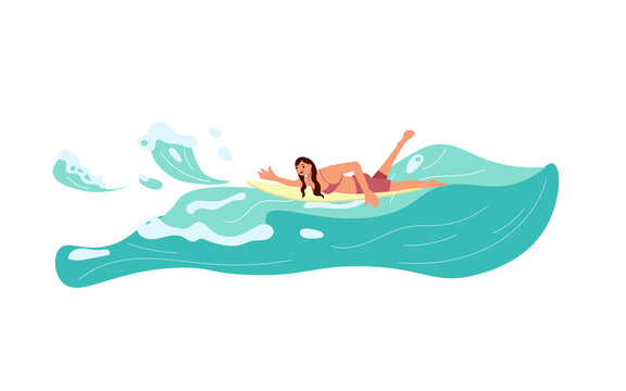 Surfing clip art preview